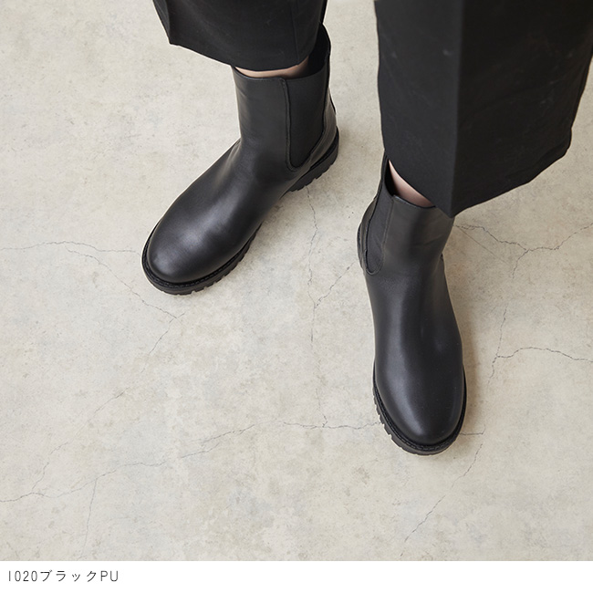 Menue メヌエ ボリュームヒールサイドゴアブーツ 送料無料 公式 ウェレッグ オンラインストア