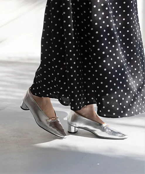 ゴールドバー 3cmヒール 極やわ パンプス