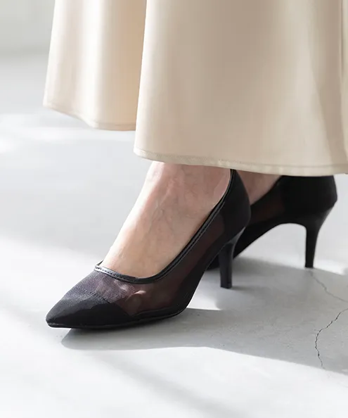 エアスイート7cmヒール パンプス