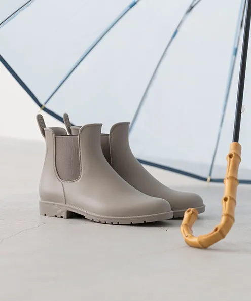 サイドゴア レインブーツ