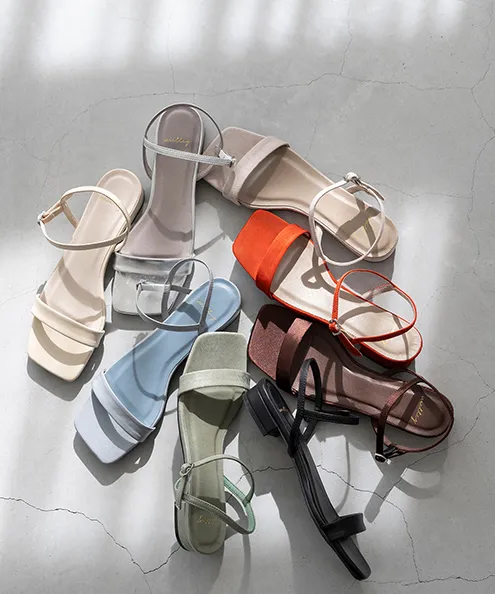 もう恥ずかしくない！ 秒履きサンダル