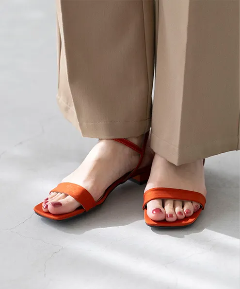 もう恥ずかしくない！ 秒履きサンダル