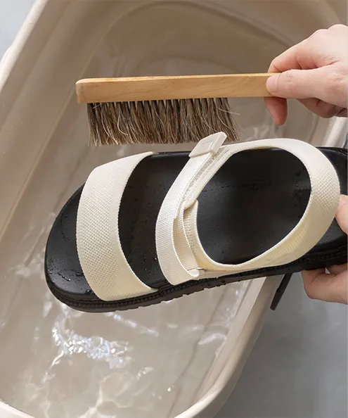 洗える ニット サンダル