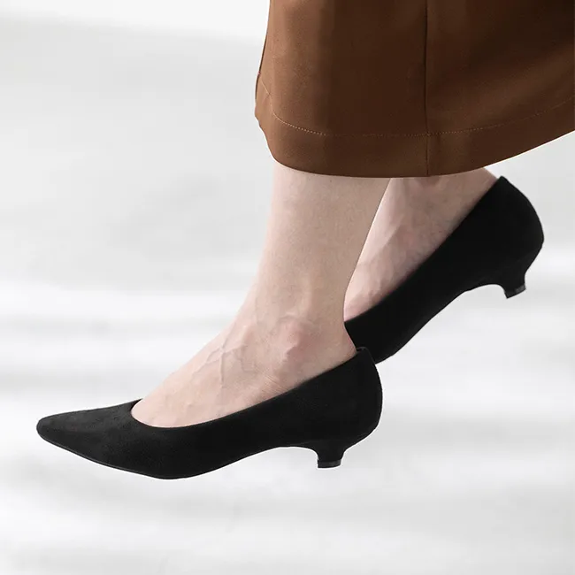 menue(メヌエ) エアスイート ミドルヒールパンプス